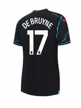 Ženski Nogometna dresi replika Manchester City Kevin De Bruyne #17 Tretji 2023-24 Kratek rokav